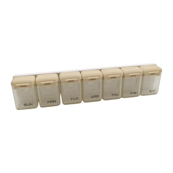 1 Pill Reminder Case Portable Medicine Set Large Capacity Daily Vitamin