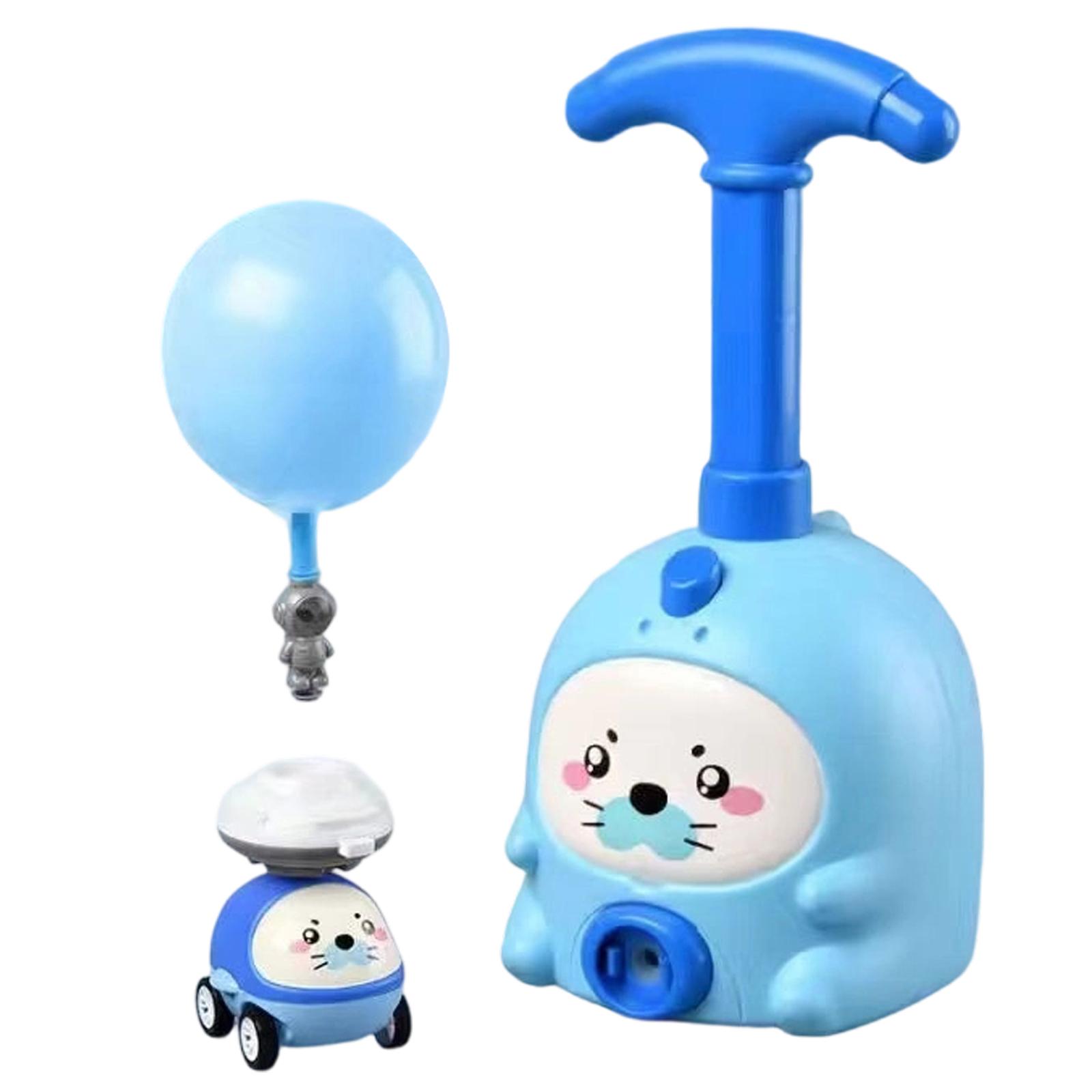 

Children s Balloons Car, 2-in-1 Balloons Cars Set With Manual , Inertial Balloons Car, Three Adorable Designs One Size синий