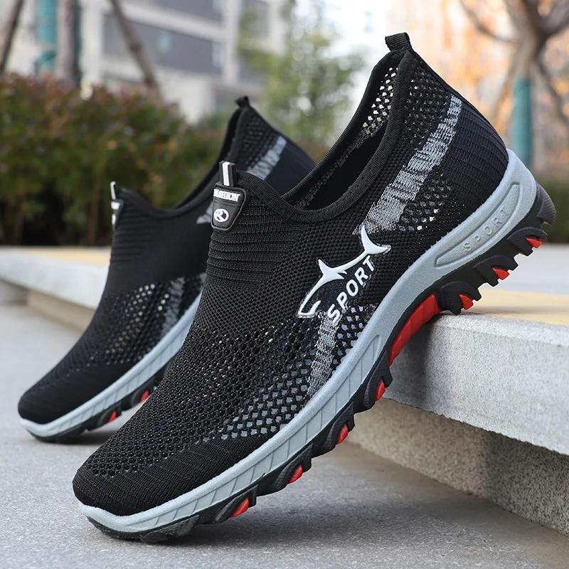 Men's Summer Sneakers Men's Sneakers Breathable Mesh Summer Sports Shoes Casual Sneakers Free Shipping Shoes