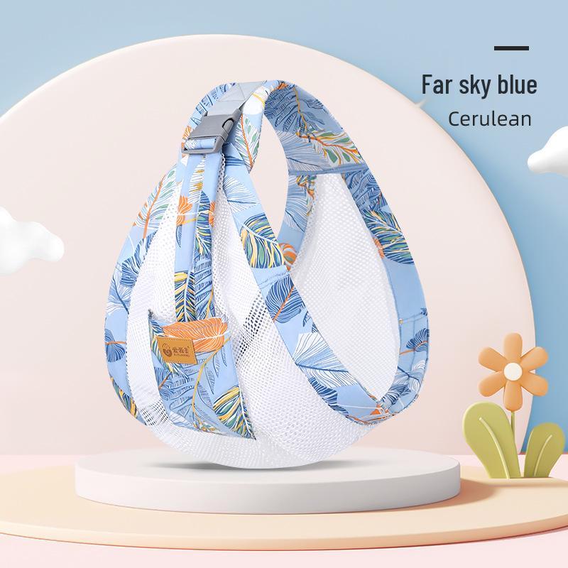Breathable Newborn Baby Sling: Hands-Free Front Carrier for Summer