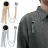 Shirt Collar Pin Corsage Male Korean Style Pin Men Badge  Brooches Fashion Jewelry