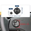 2218213651 Steering Wheel Cruise Control and Volume Button Cover Lid Fit for Mercedes Benz W221 W216 S Class CL Class 2006-2013