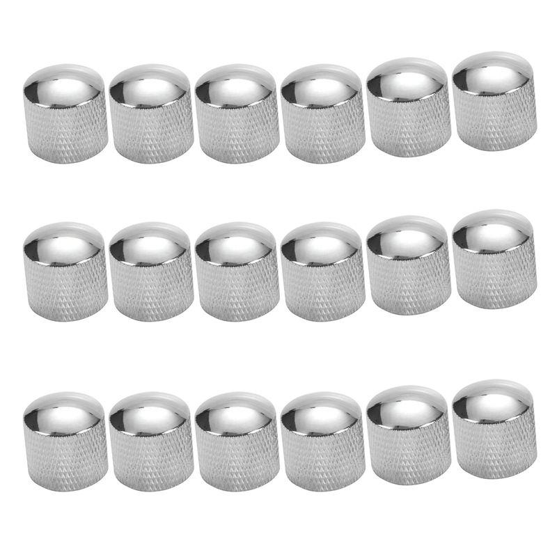 

Classy-3X Electric Guitar Bass Volume Knob Potentiometer Chord Cap Volume Knob Zinc Alloy серебряный