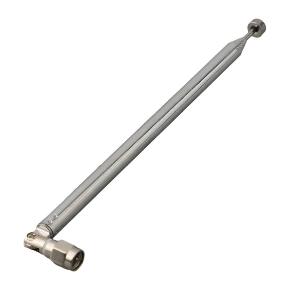 1Pcs SMA Male Connector Telescopic Antenna 7104 7120 Antenna Rod  for Radio TV Replacement