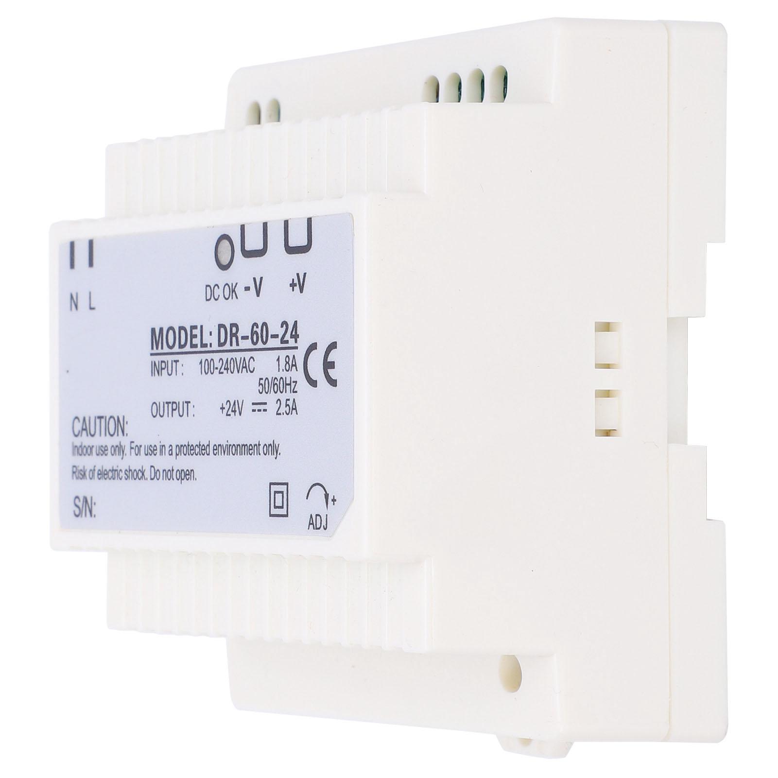 

BERM Din‑Rail Switching Power Supply Single Output Industrial Equipment 100‑240VAC DR-60-24