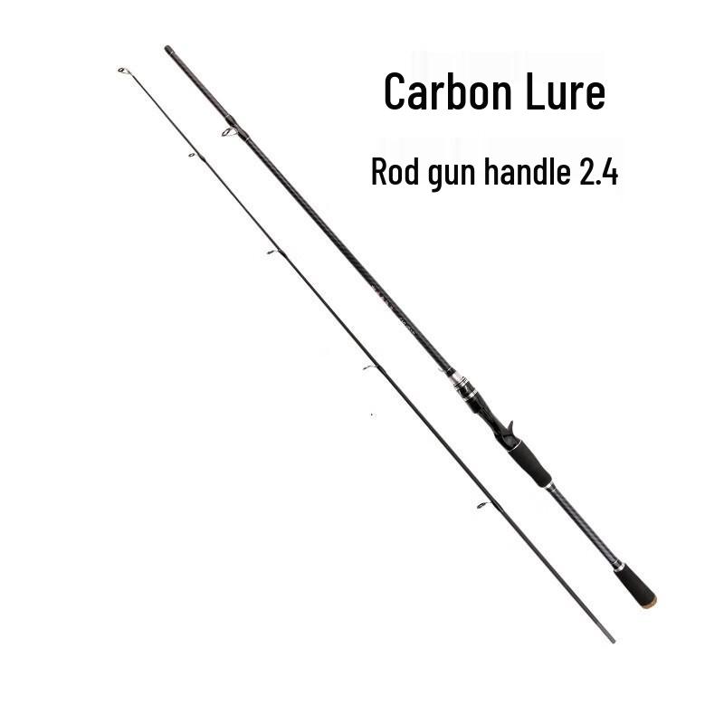 iosn Carbon Fiber Lure Fishing Rod 2.4m