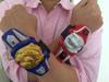 Galaxy Victory Transformation Toy: Ultra Fusion Sound & Light Bracelet for Boys