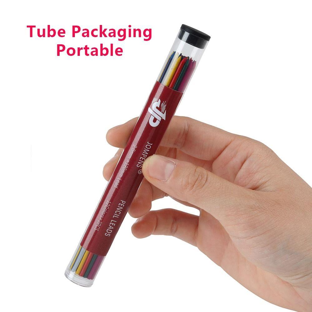 Colored Mechanical Pencil Refills 2B Mechanical Pencil Lead Propelling Pencil Replacement Refill