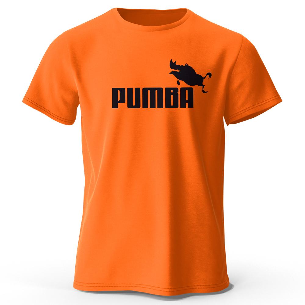 

Joke The Pumba Printed Men s T-Shirt 100% Cotton Oversized Funny Graphic Tees for Men Summer Tops 4XL
