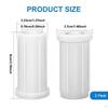 2x Pin Boat Seat Bushing White Nylon for Inflatable Boats Accs