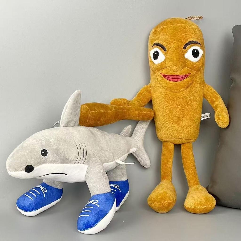 Stick Man Doll Shark Plush Toy American Shanhaijing Doll