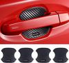 Nismo Door Handle Protectors for Nissan, Carbon Fiber Door Knob Guards, Scratch Prevention, Pack of 4 (M, Nissan)