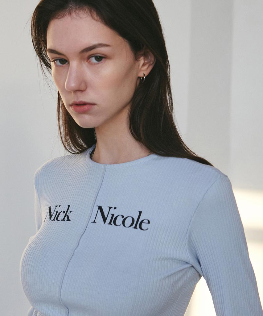 Nigaennikol Nicole Signature Slim Knit_Sky Blue