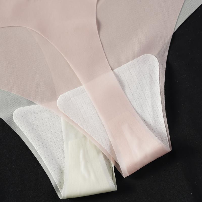 Dámské sexy kalhotky Bezešvé průhledné tanga Letní ultratenký pocit Dámské nízké pas G-string