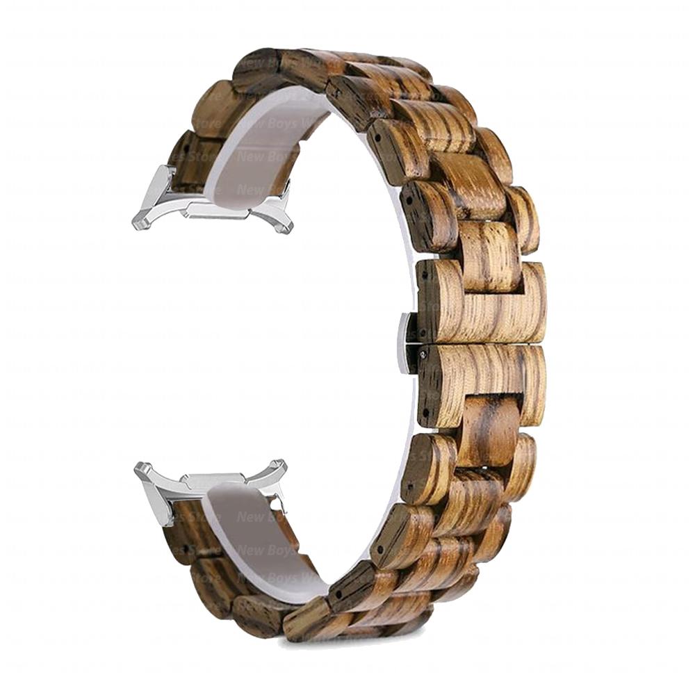 

Wooden Band for Samsung Galaxy Watch 8Classic 46mm 8 40mm 44mm Quick Fit Bracelet for Galaxy Watch Ultra 2025 47mm No Gaps Strap Galaxy 8 40mm 44mm
