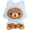 San-X Rilakkuma "Aokogu's Stayover" Plīša rotaļlieta Chairoikoguma MO85501 H180 x W130 x D100mm