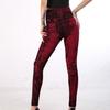 Sexy High Waist Push Up Leggings Faux Jeans Elastic Slim Fitness Pants Sport Leggings For Women