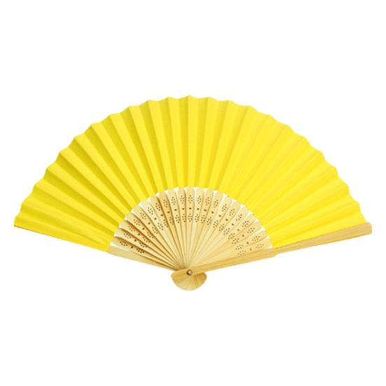 Folding Hand Fans for Women Reusable Paper Fan for Wedding Dancing Party Favors DIY Crafts Lightweight Travel Fan
