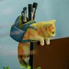 SUCADA Creative Hanging Planter Decor Garden Patio Decor - Resin Animal Planter Hugger Indoor Plant Decorations for Flower Pot Cute Garden Balcony