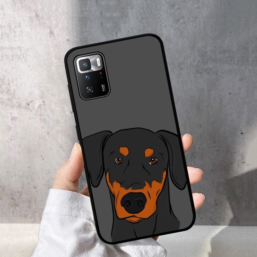 Doberman dog Phone Case For Redmi Note 4 X 5 A 6 7 8 T 9 9S 10 11 11S 11Epro Poco M3 pro