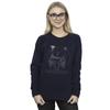 Star Wars Womens/Ladies The Mandalorian Rings Helmet Sweatshirt