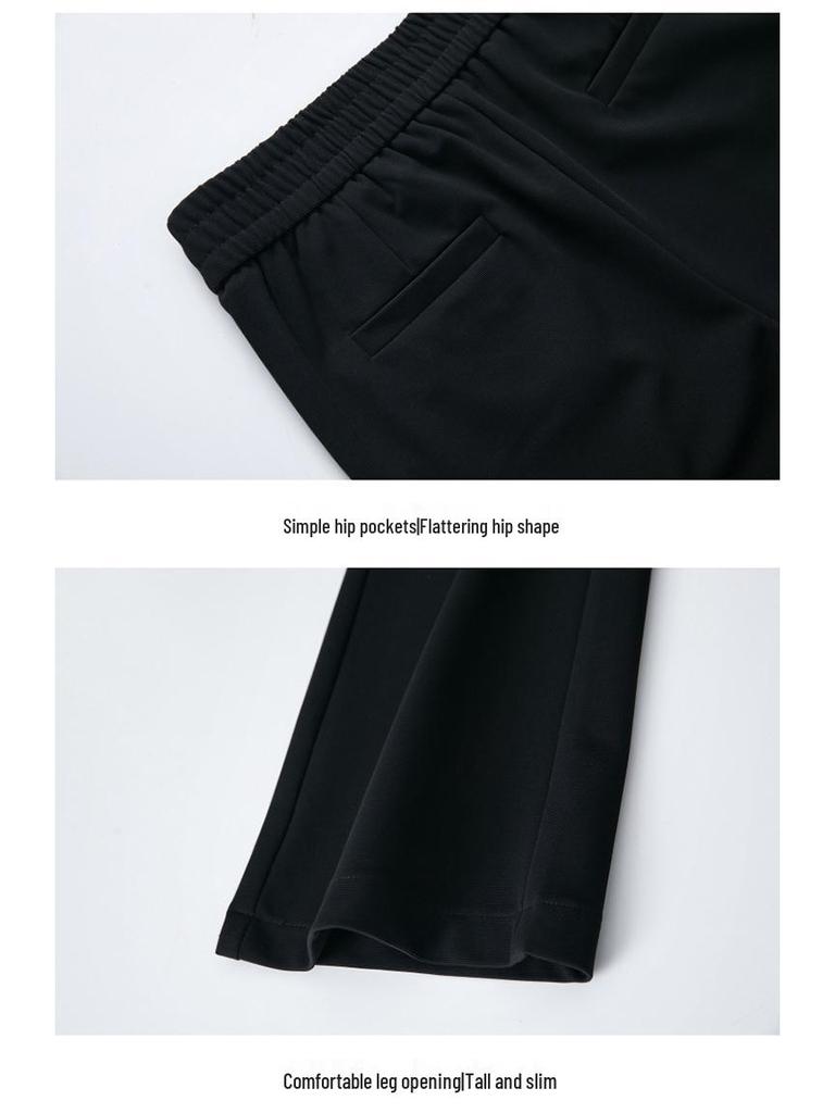 Spring 2025 Women's High-Waist Micro Flare Slimming Bootcut Pants
