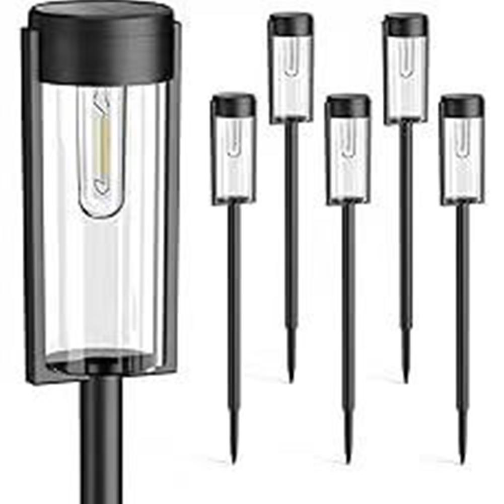 

Solar Pathway Lights Outdoor, 4 Pack Solar Lights For Outside, IP65 Waterproof Solar Powered Garden Lights For Walkway Driveway Lawn Path Decoration #5486