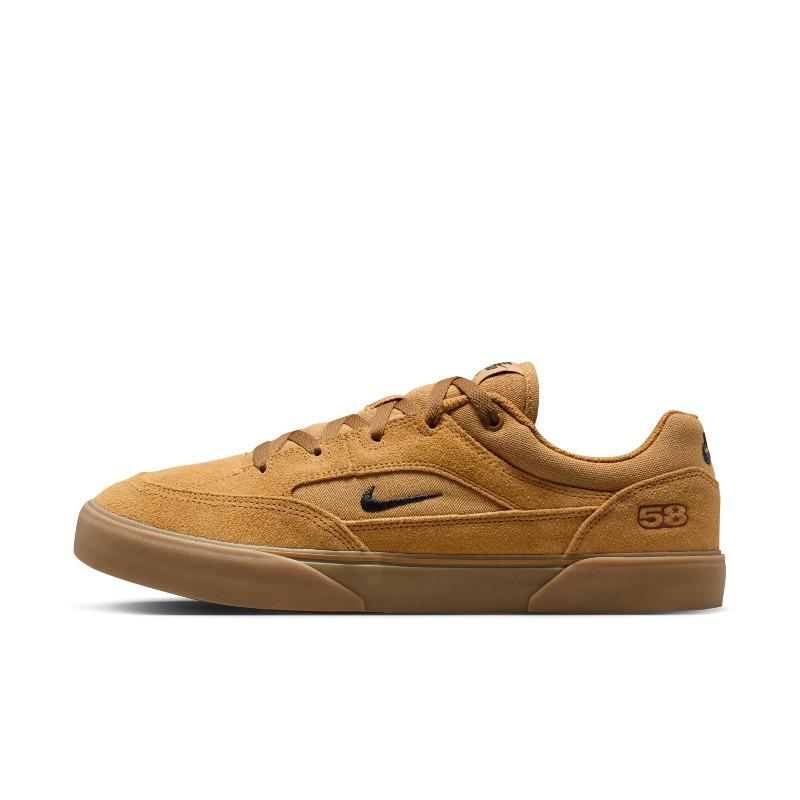 Nike Men s Flat Skateboarding Shoes - Retro Style - NIKE SB MALOR HF3066 35.5 жёлтый