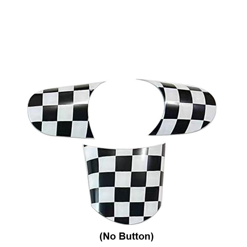 For BMW For Mini Cooper 1st Gen For R50 R52 R53 1Set Car Steering Wheel Button Panel Cover Stickers Car Interior Accessories