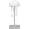 Dpofirs Jellyfish Lamp with Moving Tentacles, RGB Gradient Bedside Lamp, Rechargeable 1000mAh Battery, Hanging or Standing