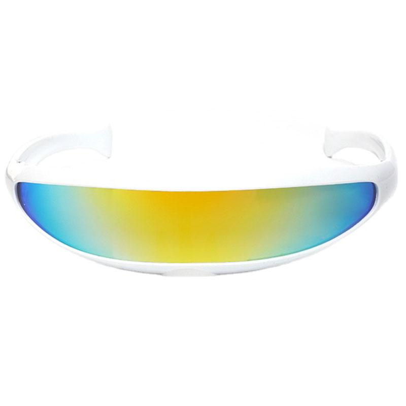 New Cyberpunk Sunglasses Women Men Futuristic UV400 Protection Vintage Designer Shades Gafas De Sol