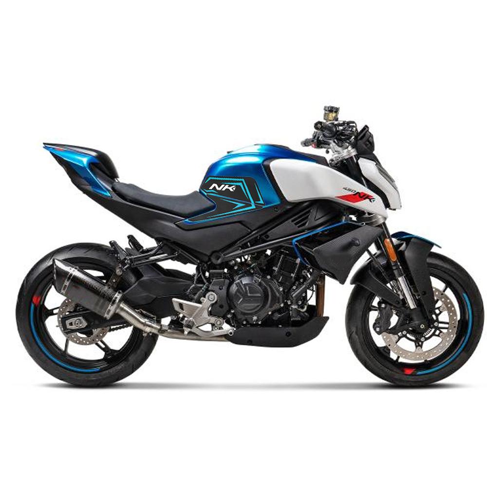 FOR CFMOTO 450NK 2024 NK450 450 NK Motorcycle Side Fuel Tank pad Protector Stickers Decal Gas Knee Grip Traction Tank Pads