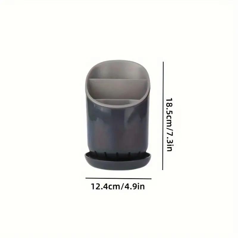 1Pc Cutlery Storage Holder Plastic Drainer Drain Containers Drying Rack Tableware Table Knife Spoon Fork Container Kitchen Tool