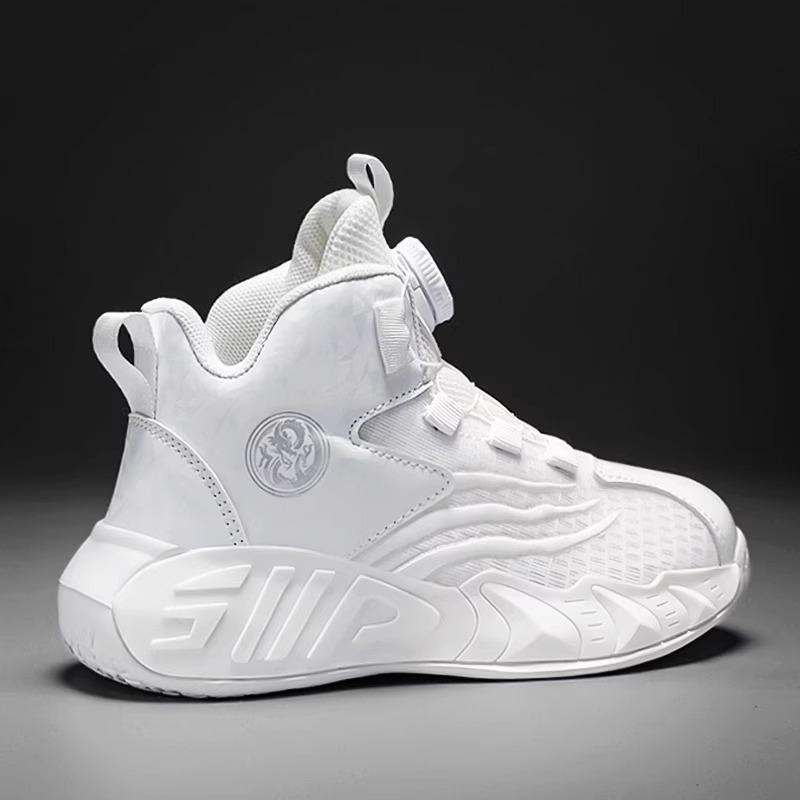 Kinder-Basketballschuhe, Jungenschuhe 2025 neue Sommermodelle, leichte und atmungsaktive Sportschuhe für mittlere und ältere Kinder, atmungsaktiv lit