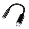 Travel Braided USB C Male To 3.5mm Female Headphone Adapter Cord Line Supports Quality Sound Transmission