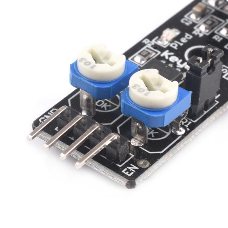 KY-032 4-Wire Infrared Obstacle Avoidance Sensor 2-40cm Adjustable TTL EN Control for Arduino Robot Smart Car