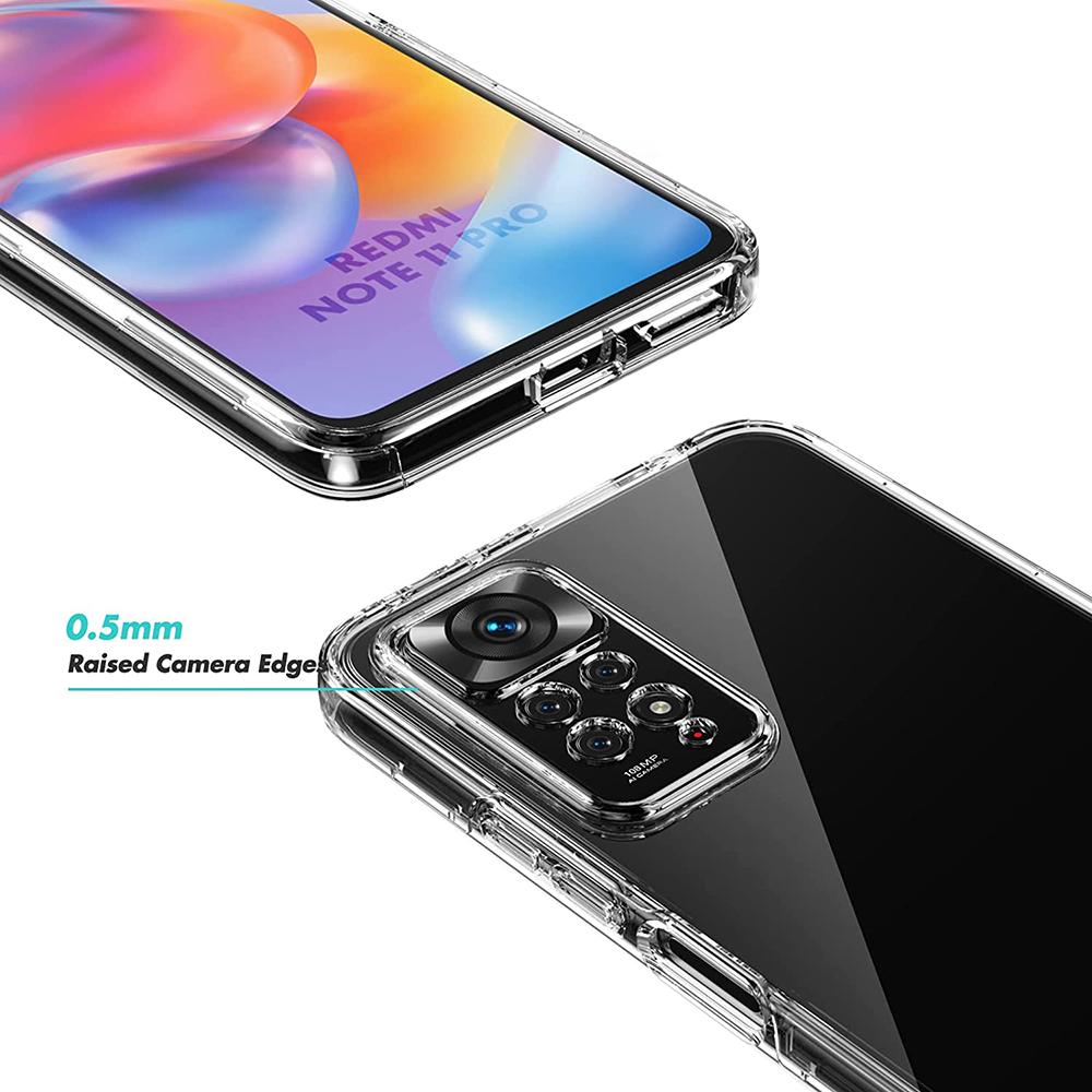 Custodia in silicone doppia copertura completa a 360 ° per Xiaomi Redmi Note 11 11S 10 10S 9 9S 10C 9T 9A 9C Poco X4 X3 NFC M4 M3 Pro Clear Hybrid Soft Cover rigida Shell