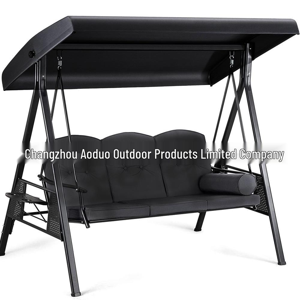 Outdoor Swing Canopy Replacement: Rain & Sun Protection Cover with Side Holes