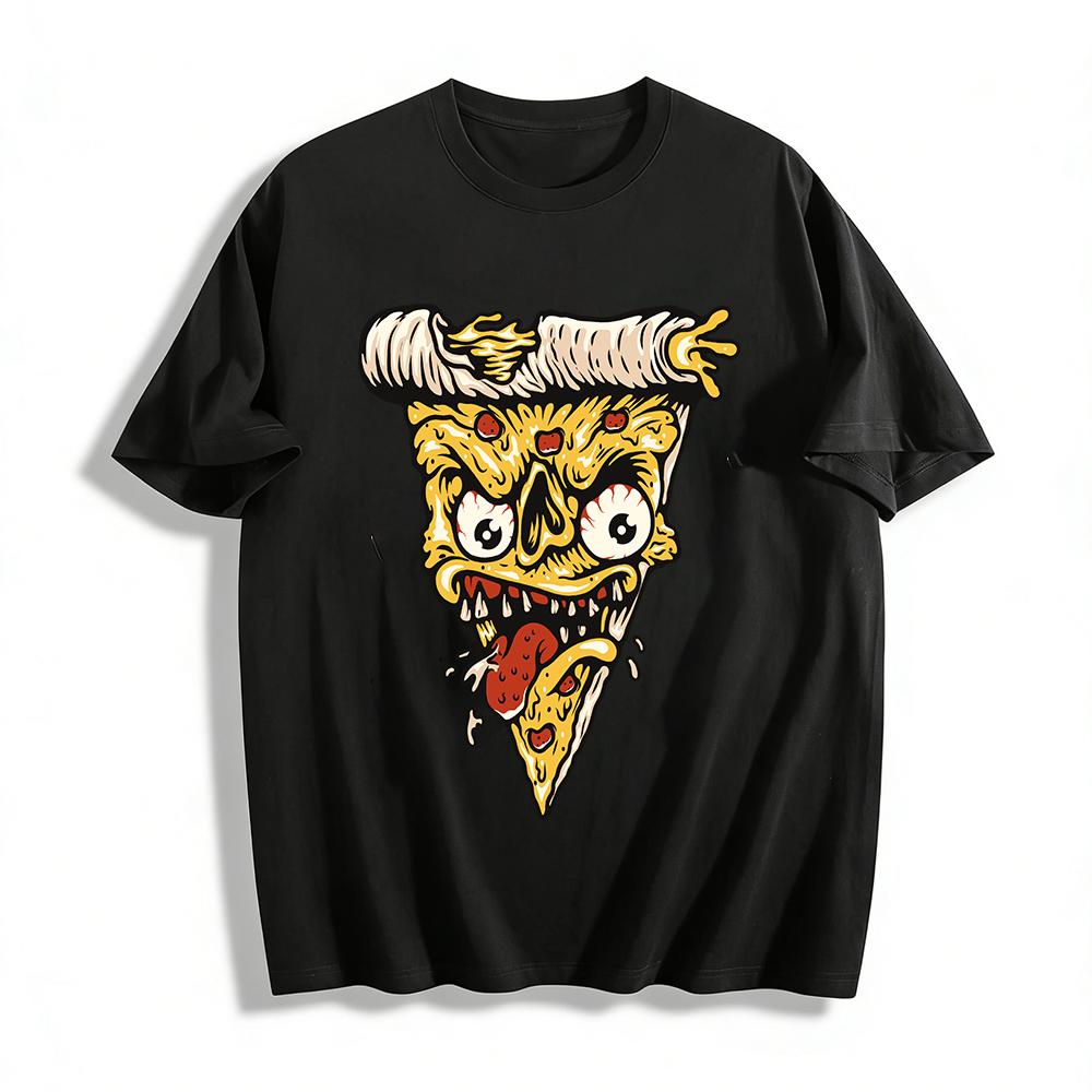 ays Stay Cool Vintage Skull Rock Horns Graphic Casual Tee XXS