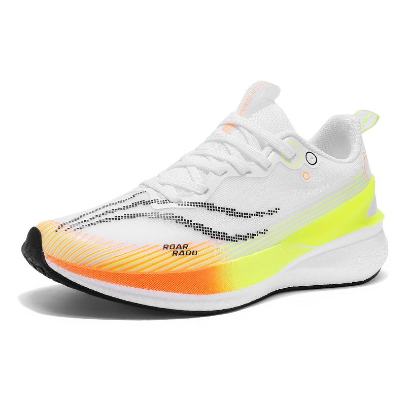 

Унисекс Модная Спортивная Обувь для Бега Повседневная Дышащая Сетчатая Поверхность Поддержка Карбоновой Пластины Износостойкая Резиновая Подошва 44 оранжевый