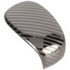 Carbon Fiber Style Gear Shift Head Cover Trim Stainless Steel Shifter Knob Sticker Replacement for Civic 11th 2022