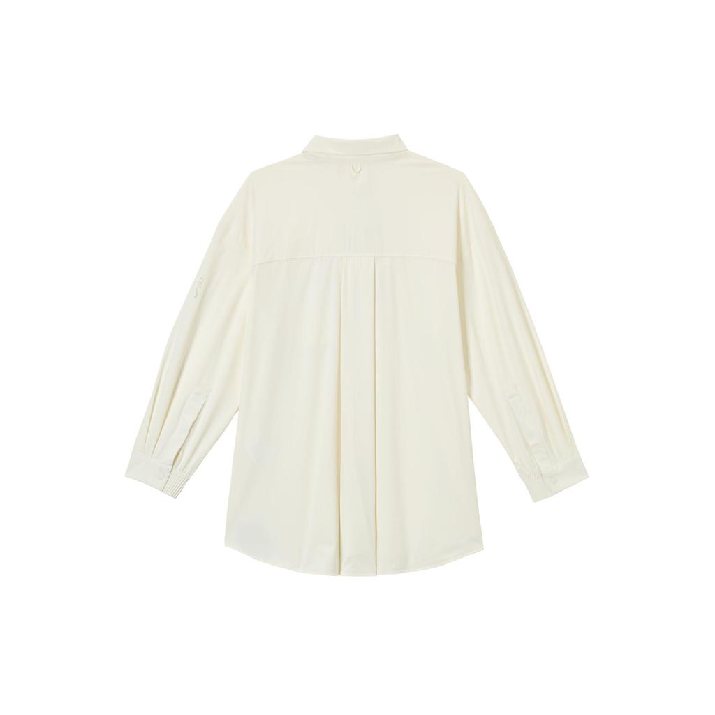 Nike 24.7 PerfectStretch Women's Dri-FIT Oversized Long-Sleeve Shirt Sail HQ0237-133