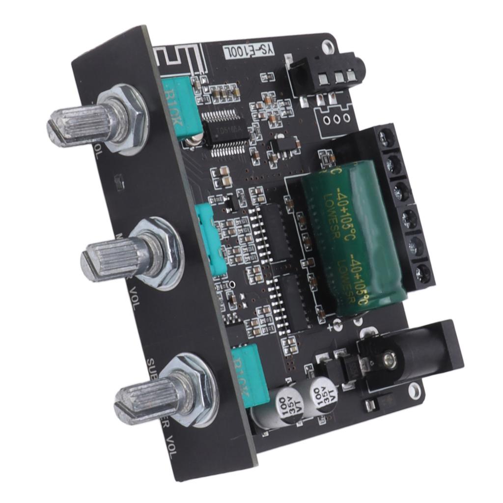 Bluetooth Amplifier Board 2.1 Channel Treble Bass 2x 50W 100W Subwoofer HiFi APP Control Wireless BT 5.1 AMP Board