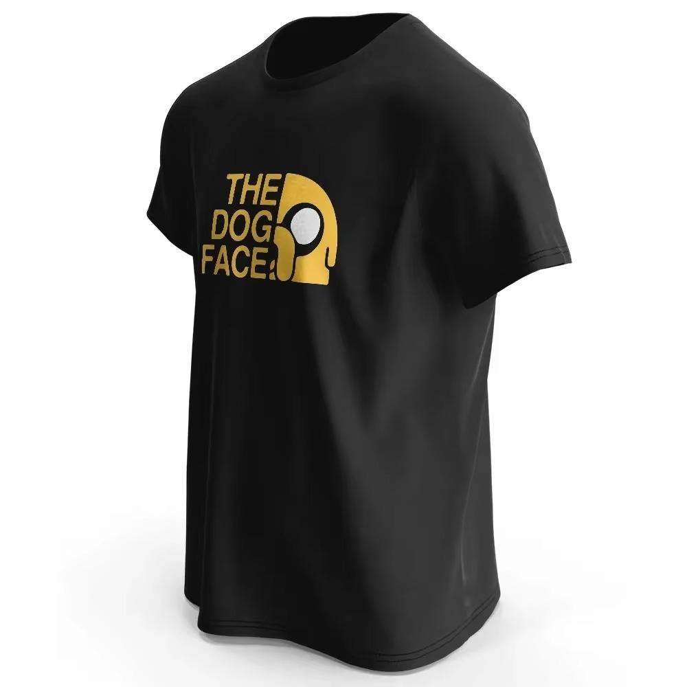 New Fashion T-shirt for Men Y2K Tops Brand Jake The Dog Printing T-shirt Summer Short Sleeve Tee Women Fashion Round Neck Tops