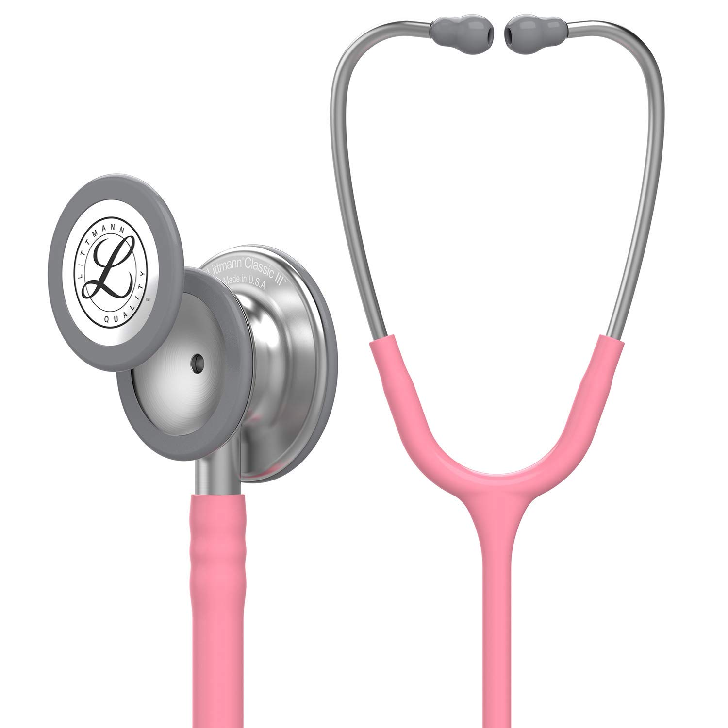 

Стетоскоп 3M Littmann Classic III Pearl 5633, Взрослый/Педиатрический, Розовый,