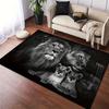 1Pcs Lion Print Rug Animal Pattern Carpet Non-slip And Hand Washable Floor Mat For Living Room Bedroom Home Decor Room Indoor Decor