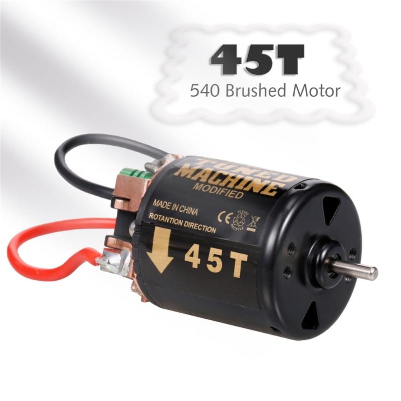 RC Motor 540 Brushed Waterproof Motor for 1/10 RC Crawler Car Axial SCX10 AXI03007 90046 TRX4 D90 Monsters Truck