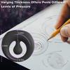 Vibrating Cock Ring with 360° Adjustable Beads Clitoral Stimulator,Penis Ring Vibrator Soft Material 8 Vibrations Penis Ring Adult Sex Toys