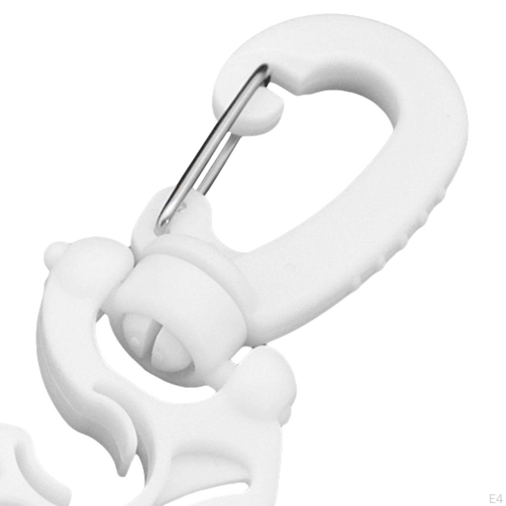Scuba Diving Hose Retainer Buckle Hook Durable BCD W/Clip Regulator Cover for
