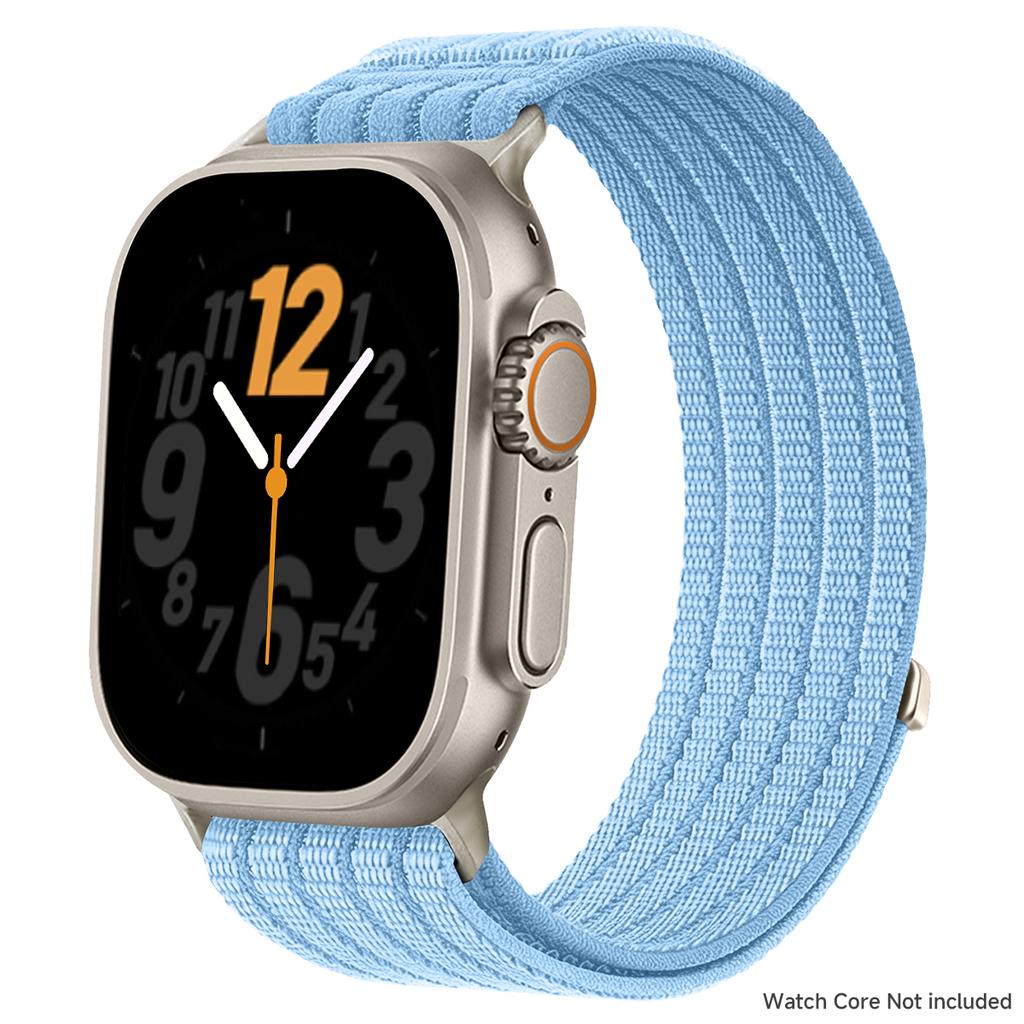 Geflochtenes Nylonarmband für Apple Watch Band Ultra 3 2 49mm 45mm 42mm Armband Iwatch Serie 11 10 9 8 7 6 SE 5 4 38 46 41mm 44mm 40mm